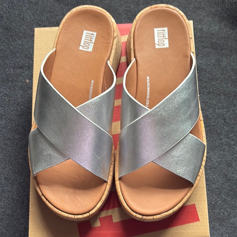 Fitflop Silver Women's Sandals